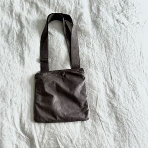 Elegant Dark Brown Crossbody Bag